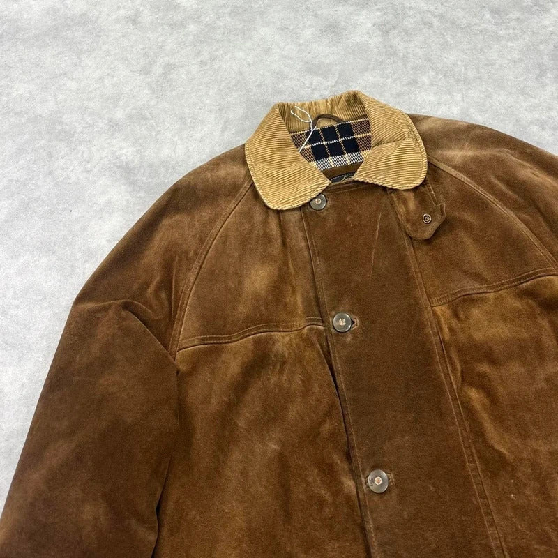 Vintage Fay Suede Coat