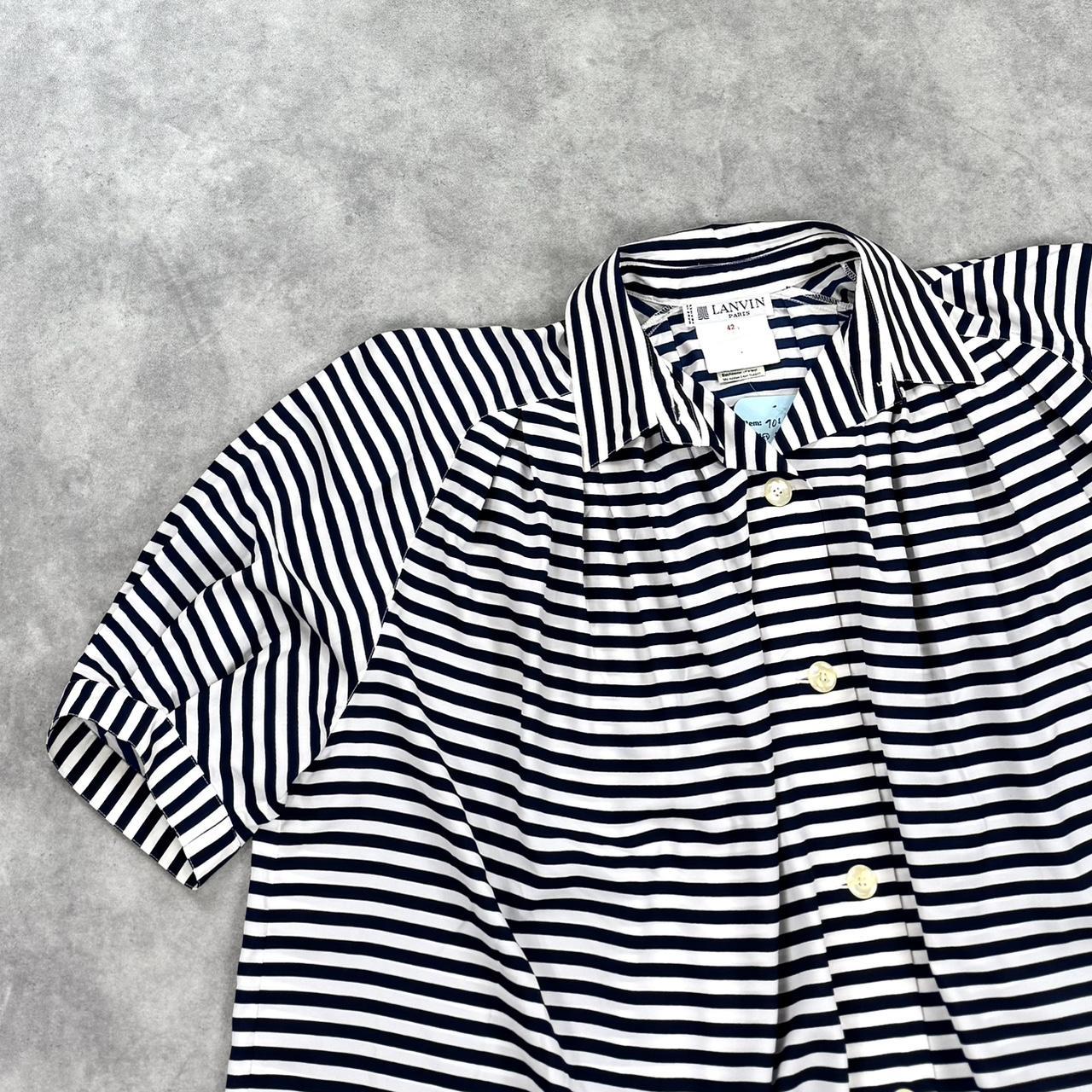 Vintage Lanvin striped shirt