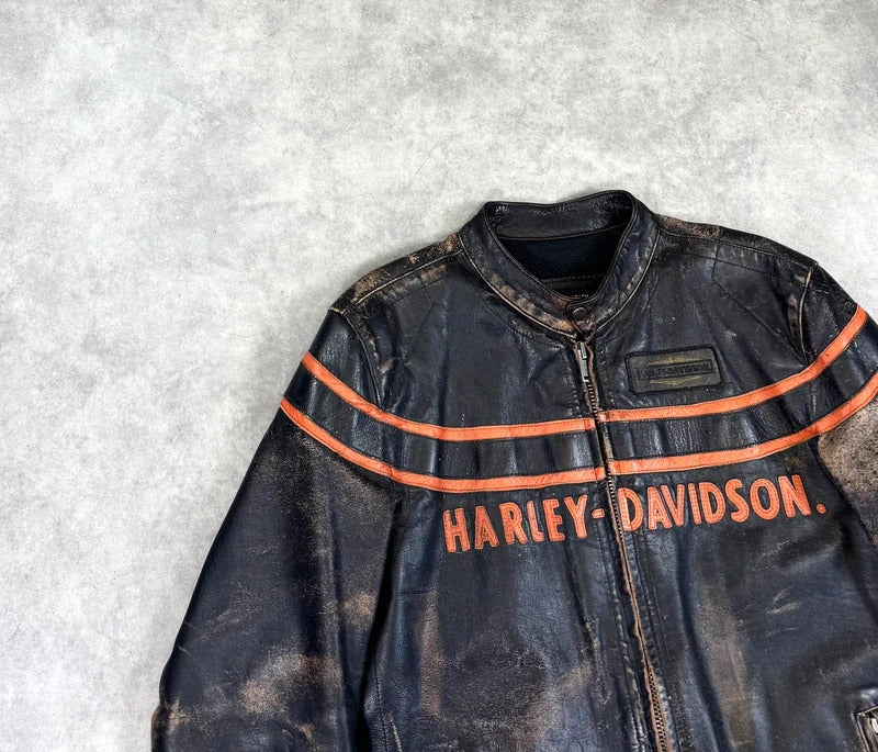 Vintage Harley Davison leather jacket