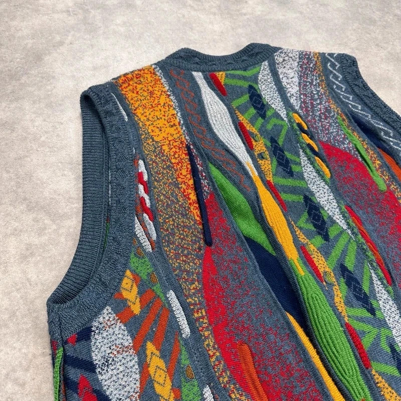 Geccu 3D knit vest