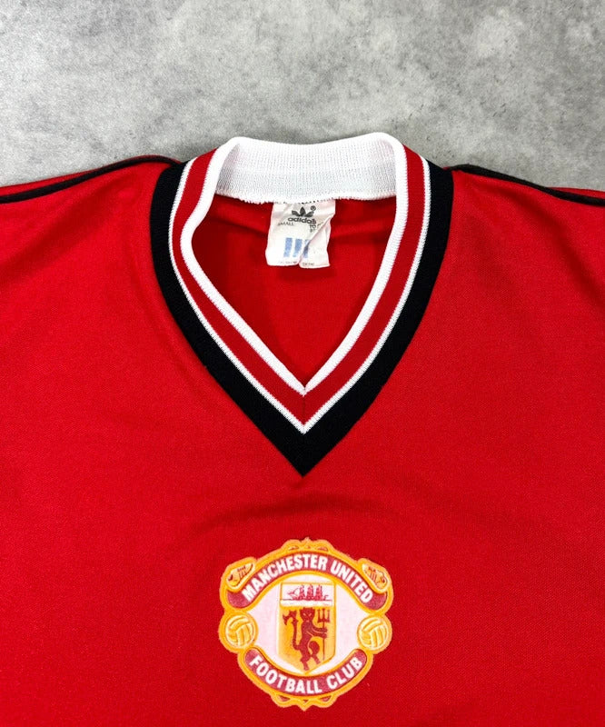 1984-86 Adidas Manchester United FC home shirt