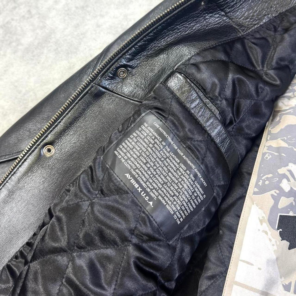 Vintage Avirex leather jacket
