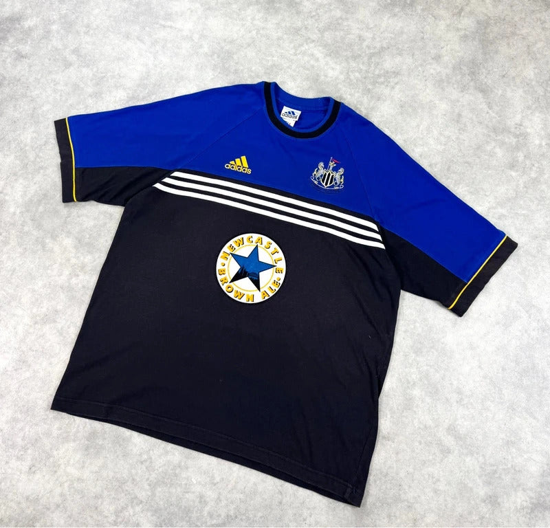 Vintage 1998-99 Adidas Newcastle United training t-shirt
