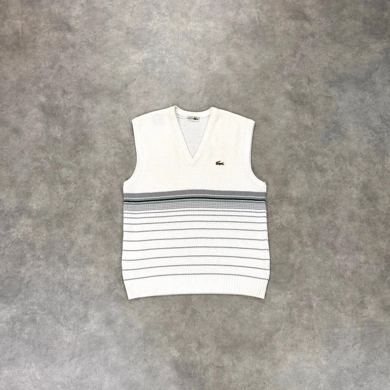 Vintage Lacoste v-neck vest