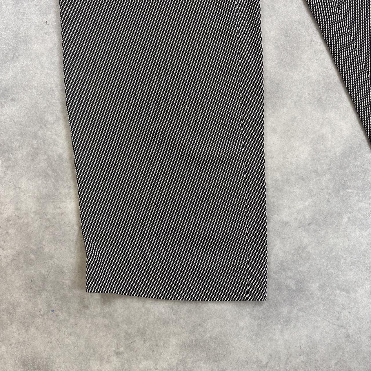 GVB striped grey trousers