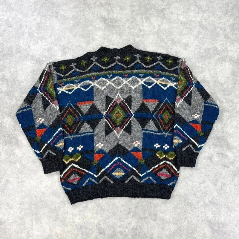 Vintage hand knit jumper