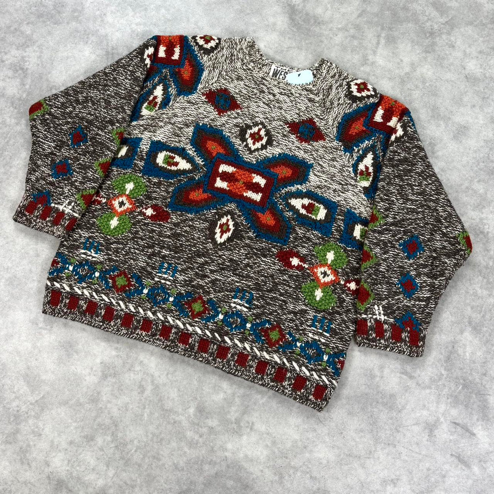 Vintage hand knit jumper