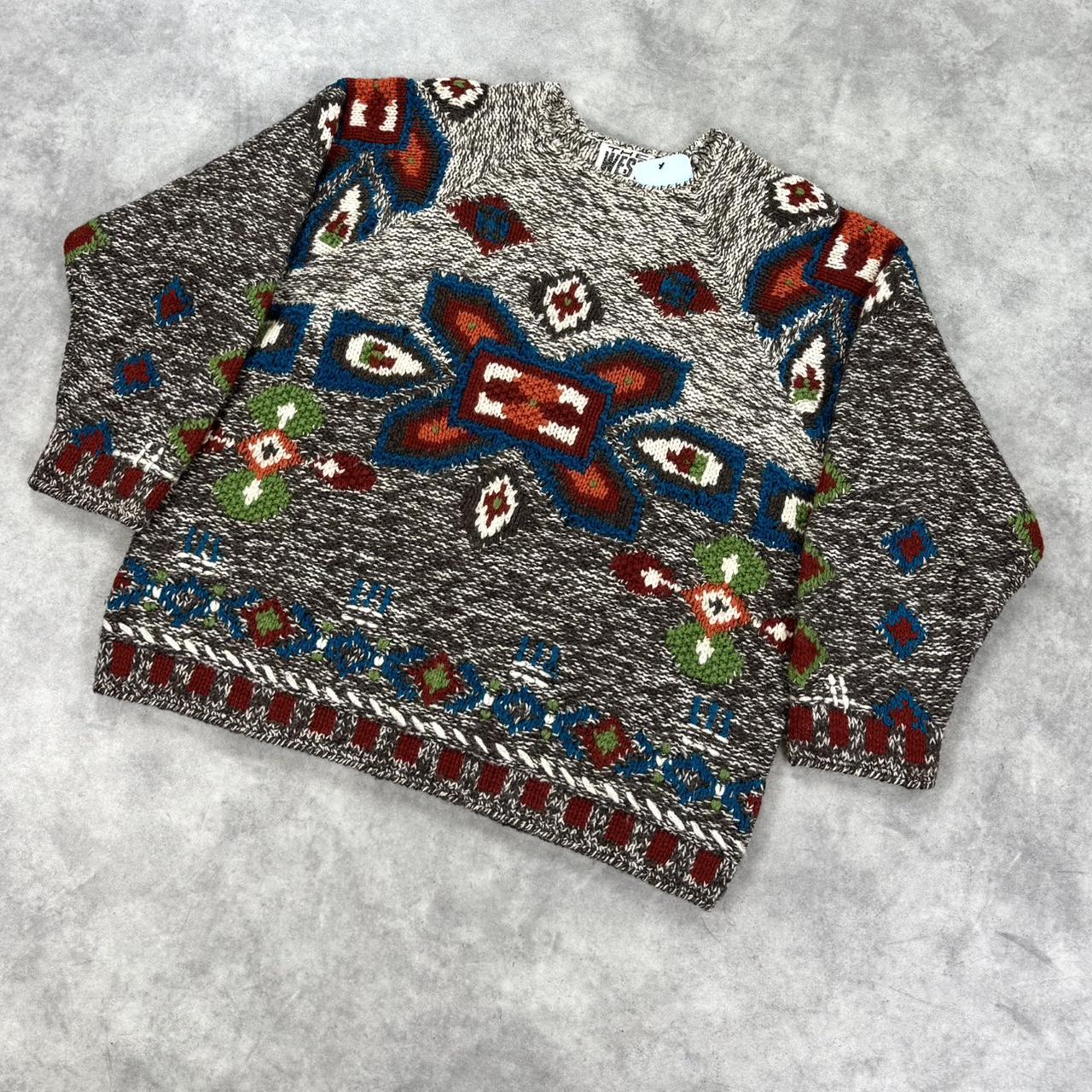 Vintage hand knit jumper