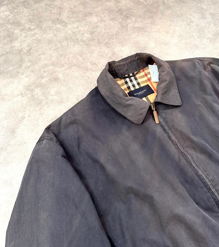 Vintage Burberry bomber jacket