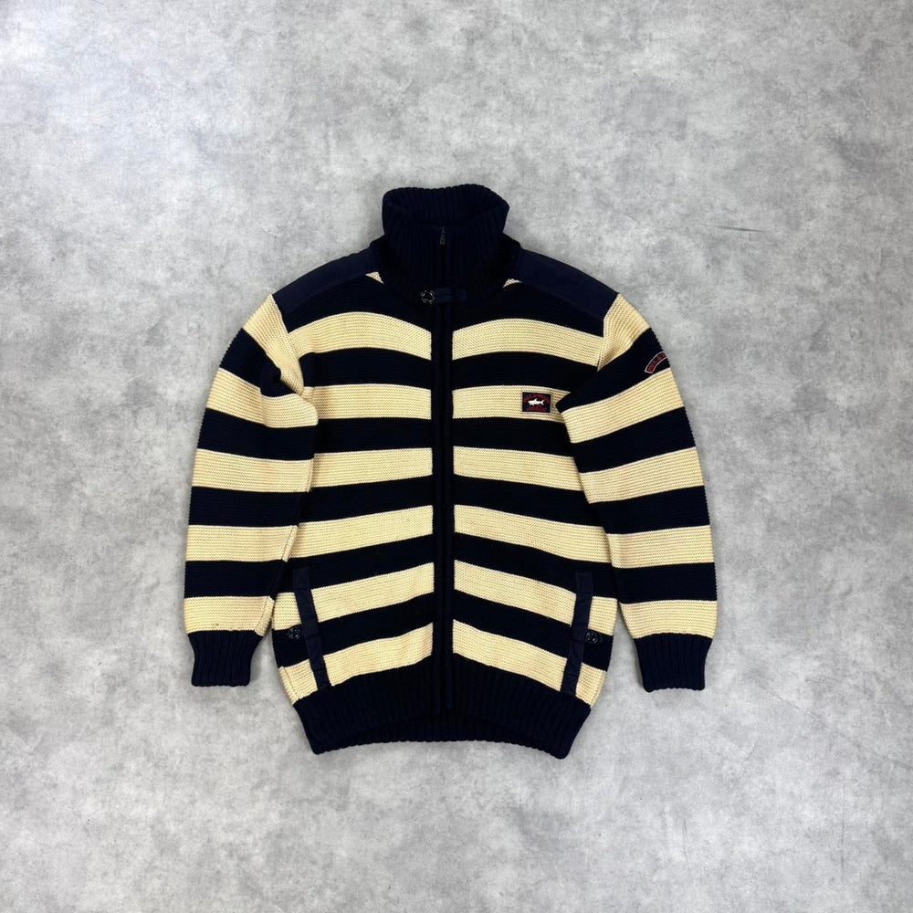 Vintage 90s Paul & Shark knit jacket