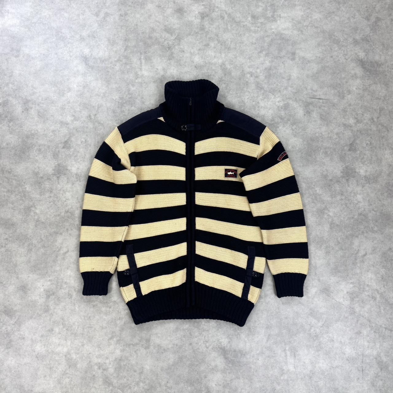 Vintage 90s Paul & Shark knit jacket