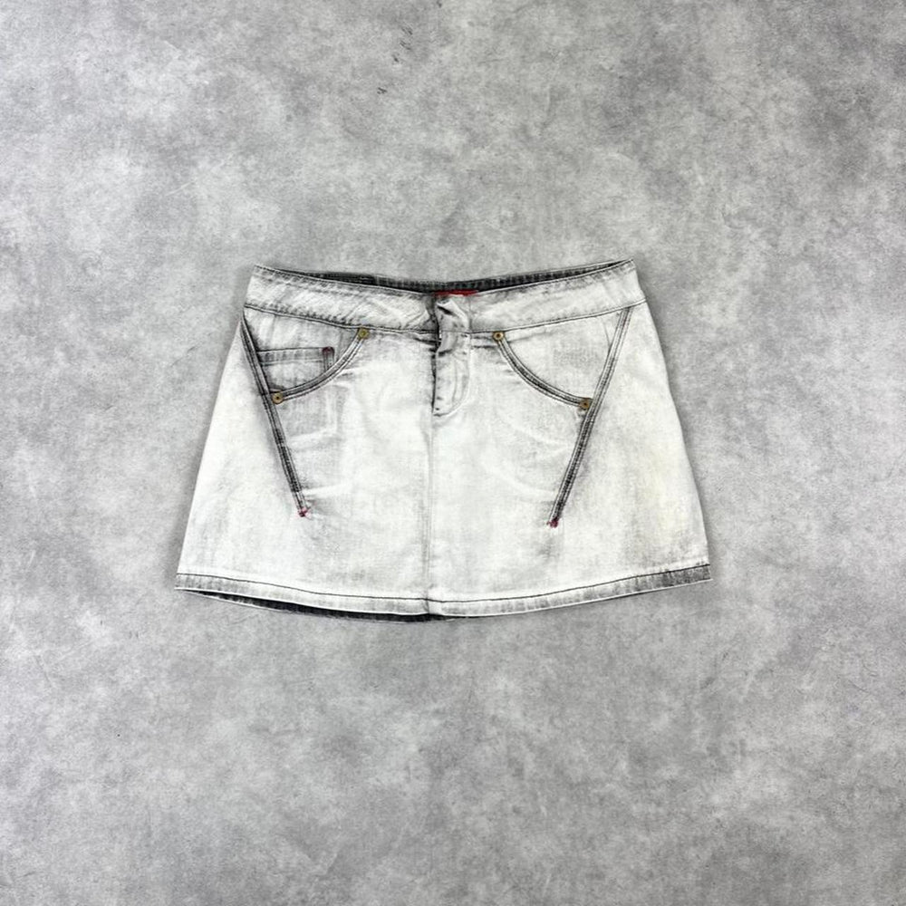 Denim miniskirt