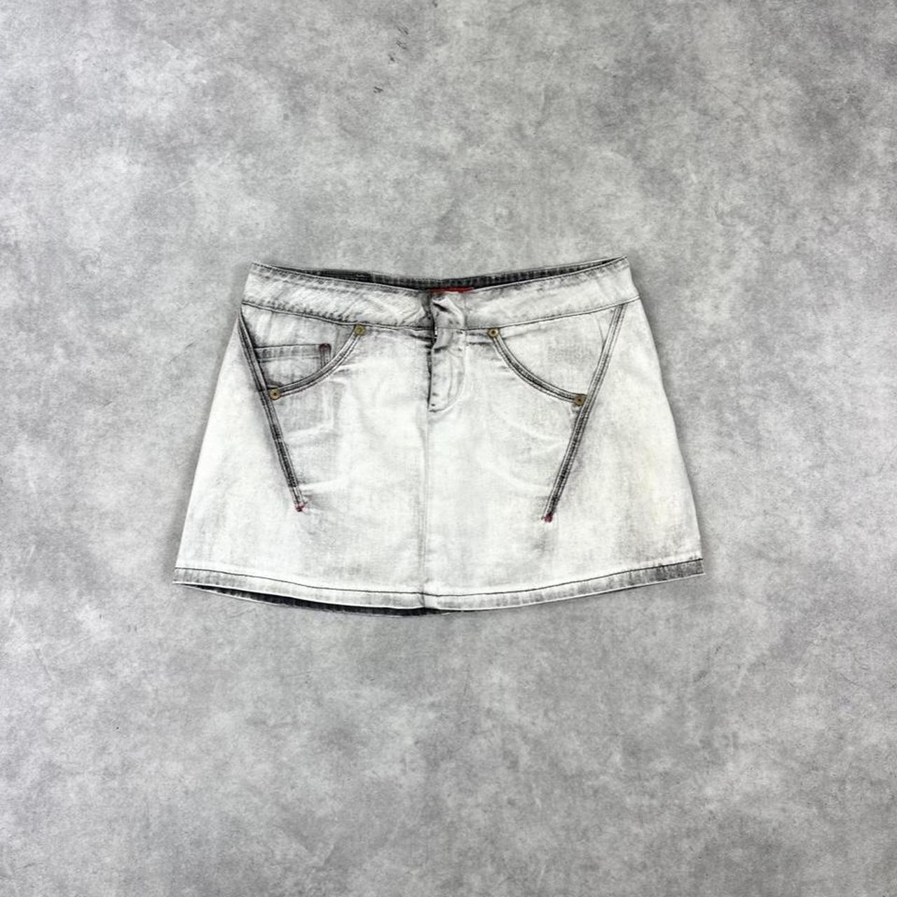Denim miniskirt