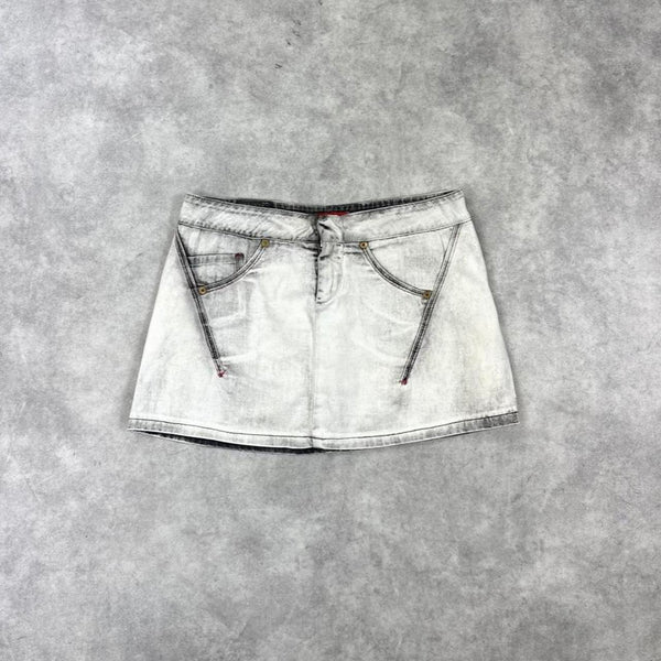 Denim miniskirt