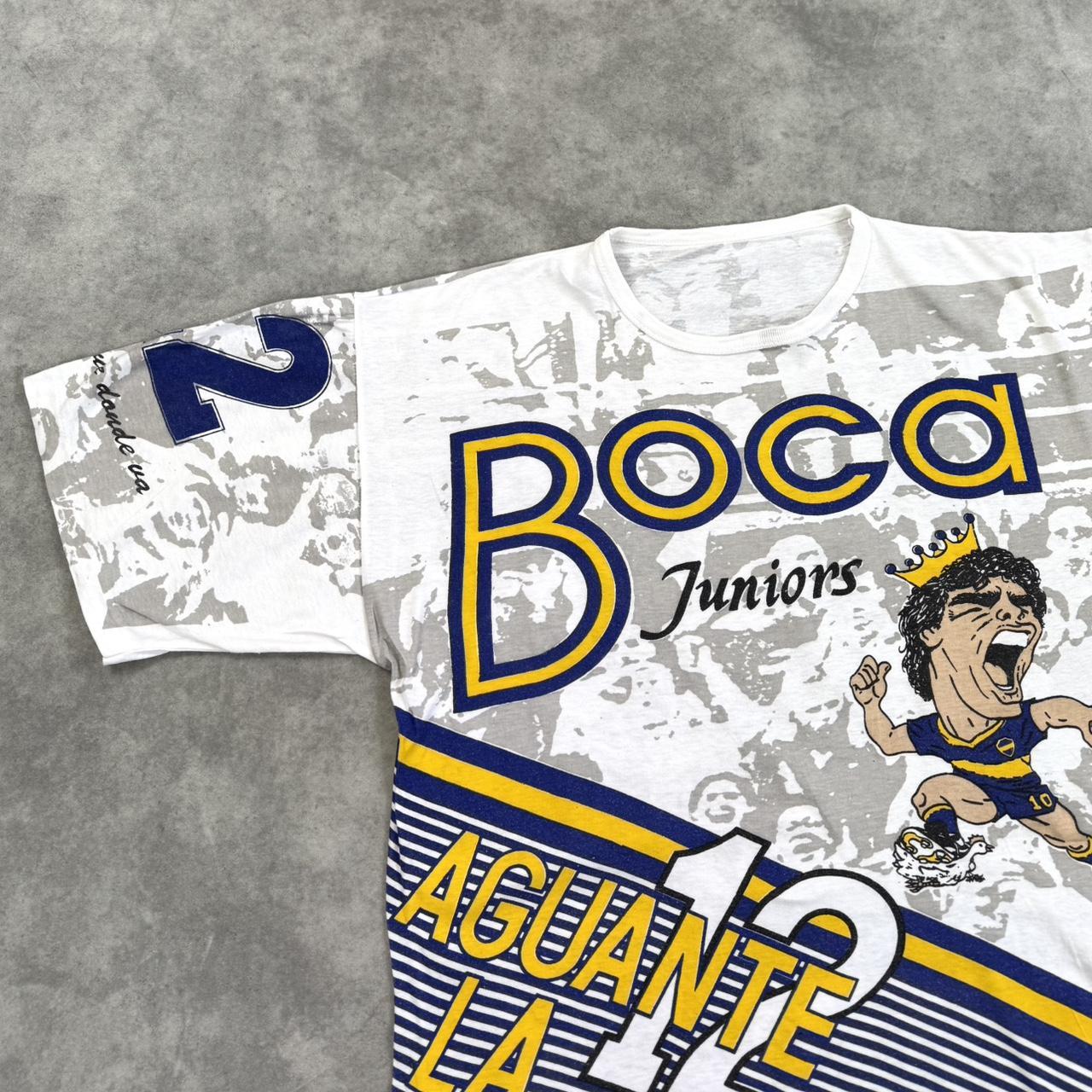 Vintage Boca Juniors football t-shirt