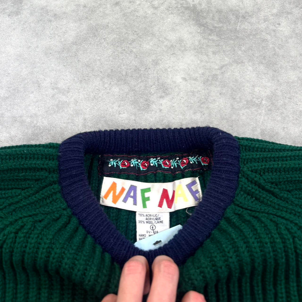 Vintage Naf Naf ribbed knit jumper