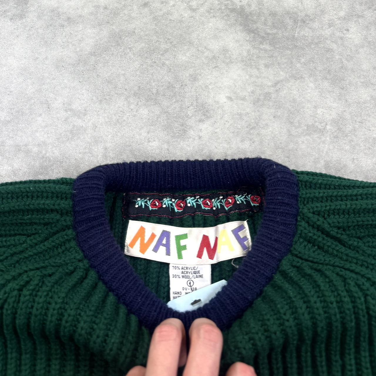 Vintage Naf Naf ribbed knit jumper