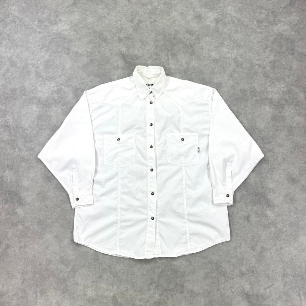 Vintage Moschino print shirt