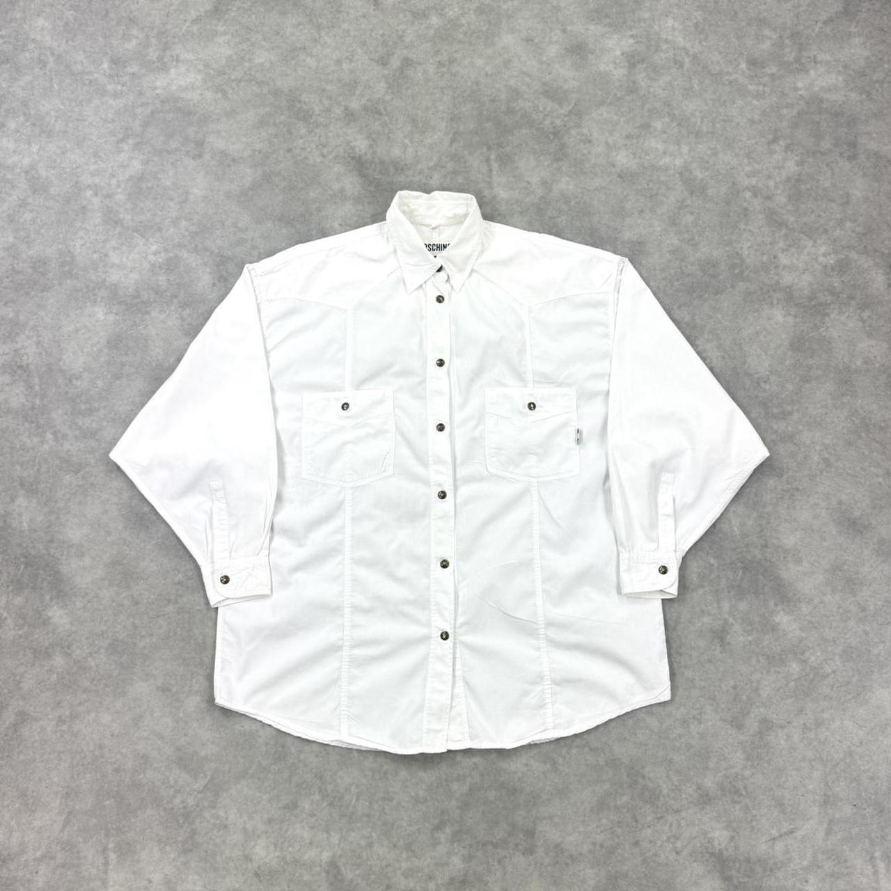 Vintage Moschino print shirt