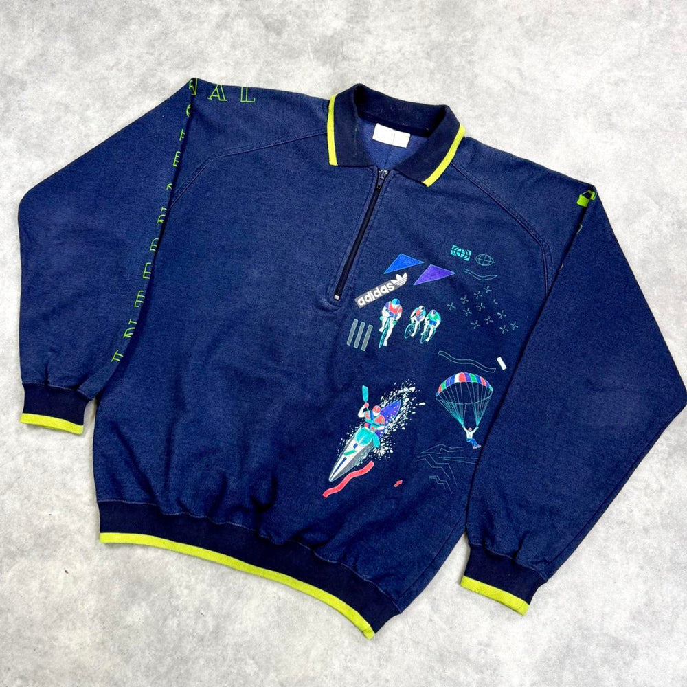 Adidas print jumper