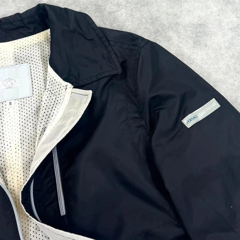 Versace jacket 90s Harrington waterproof