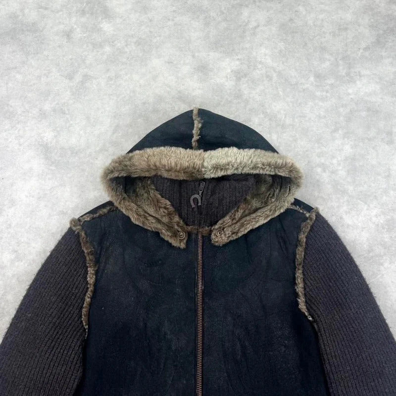 Vintage Roberto Cavalli sheepskin jacket