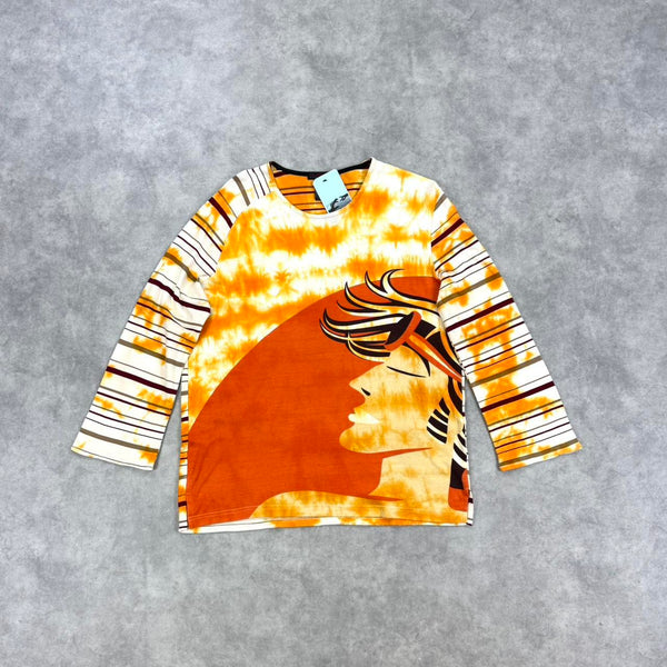 Vintage Custo Barcelona print top