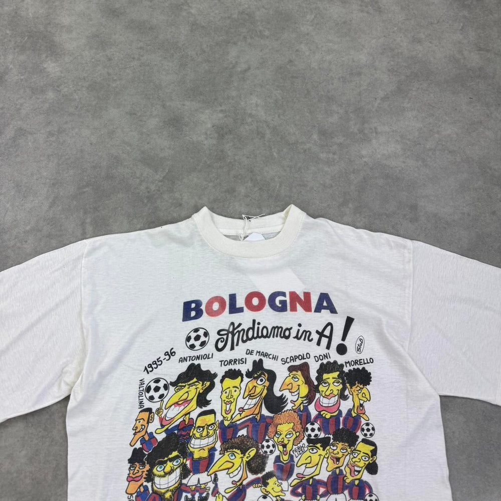Vintage football top Bologna
