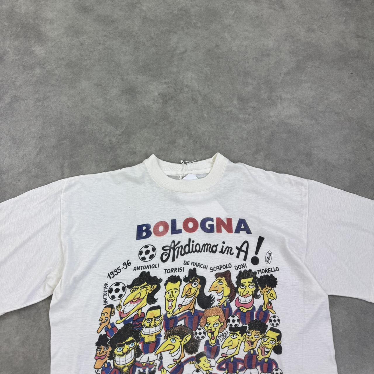 Vintage football top Bologna