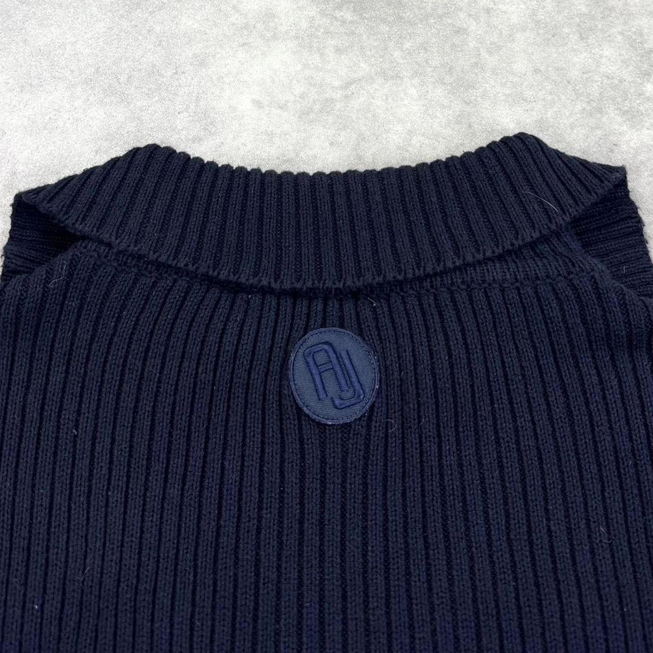 Vintage Armani ribbed knit jumper
