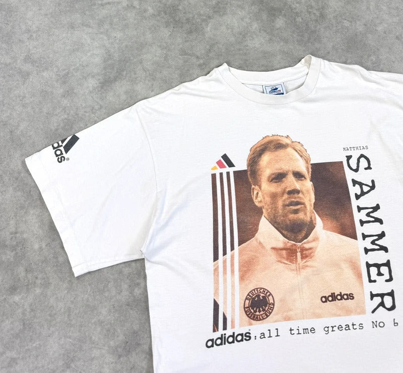 Vintage Adidas football t-shirt