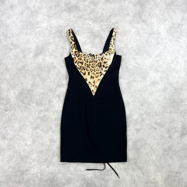 Vintage Roberto Cavalli corset dress