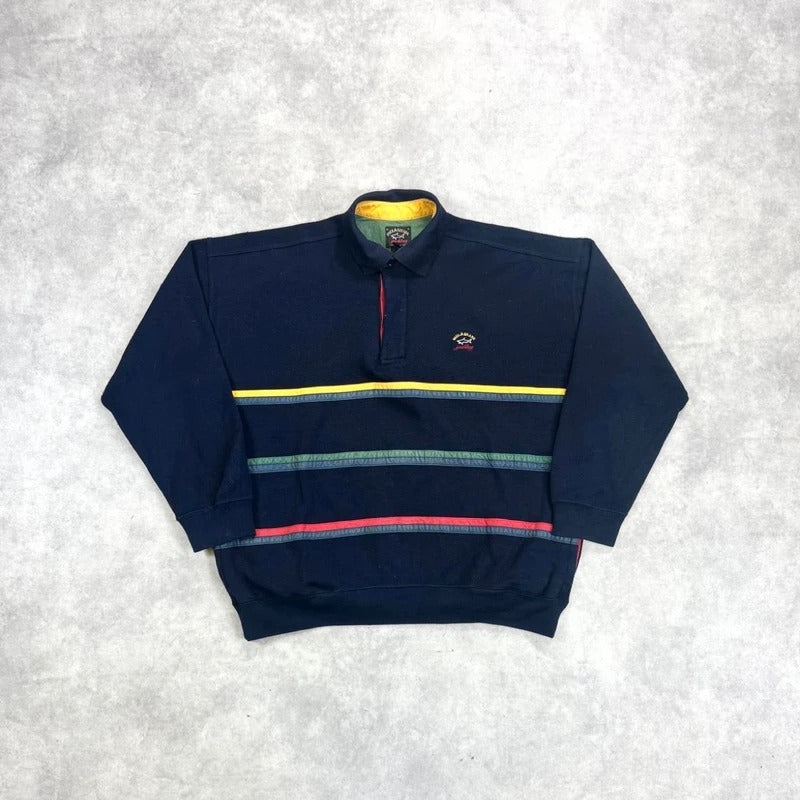 Vintage Paul & Shark wool polo shirt
