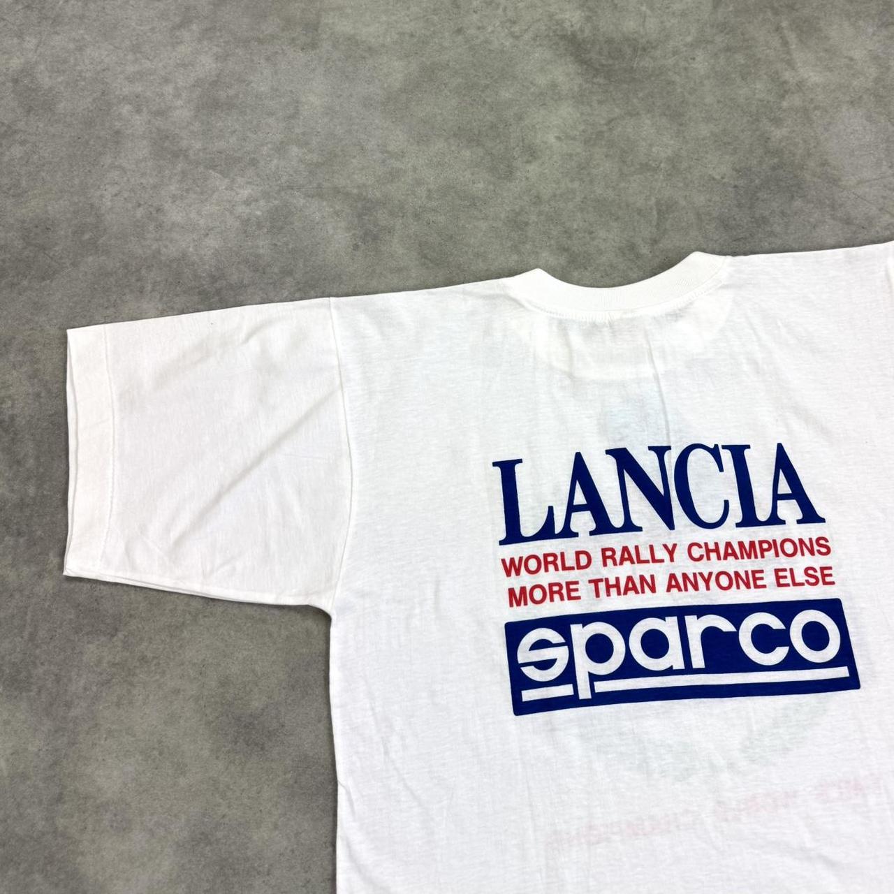 Vintage Sparco Lancia t-shirt