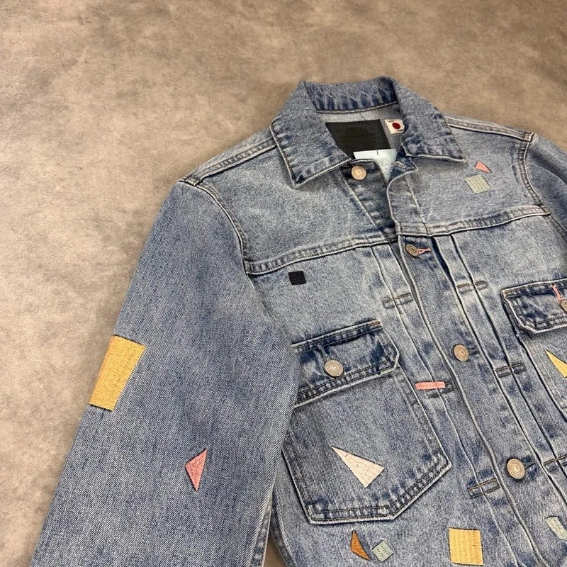 Levi's embroidered denim jacket