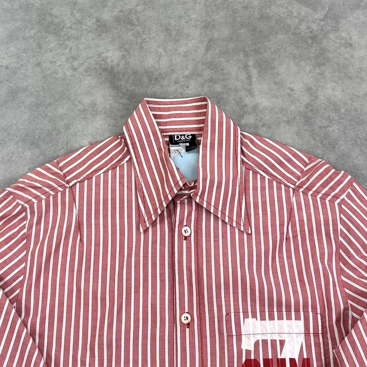 Vintage Dolce & Gabbana striped shirt