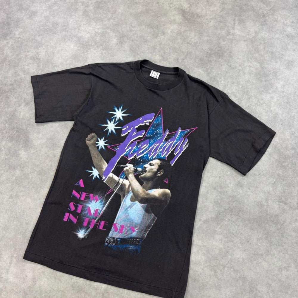 Freddie Mercury Print T-shirt