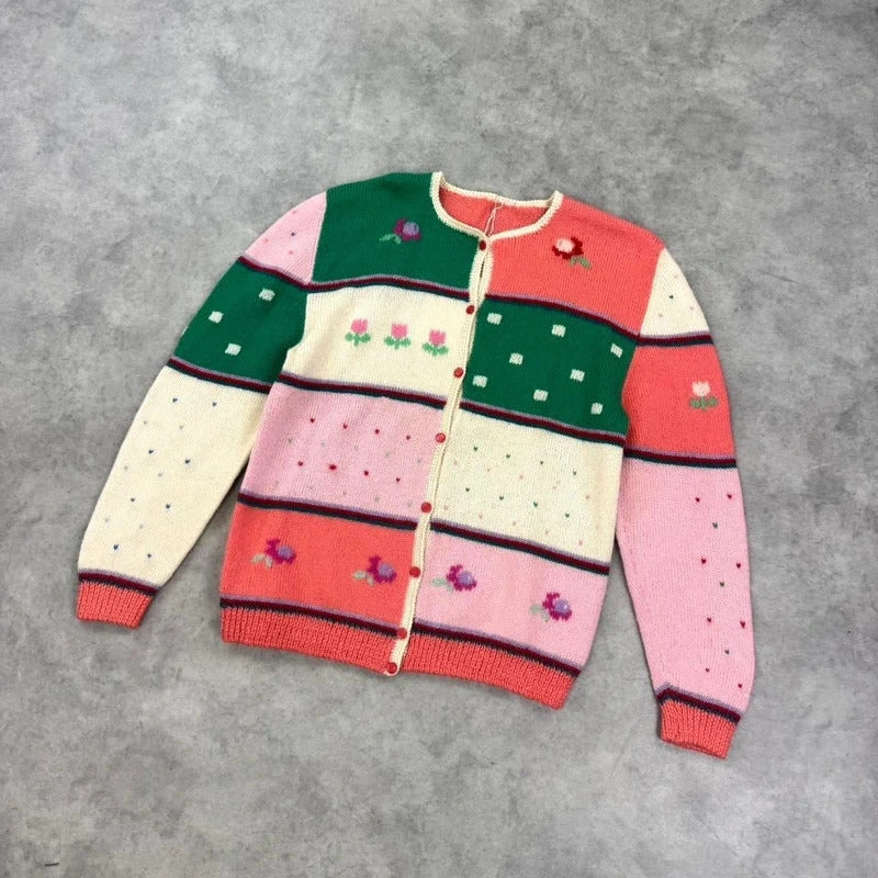 Vintage Patchwork Cardigan