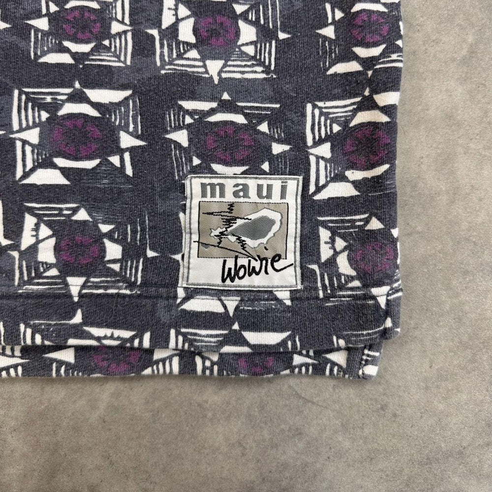 Maui print jumper