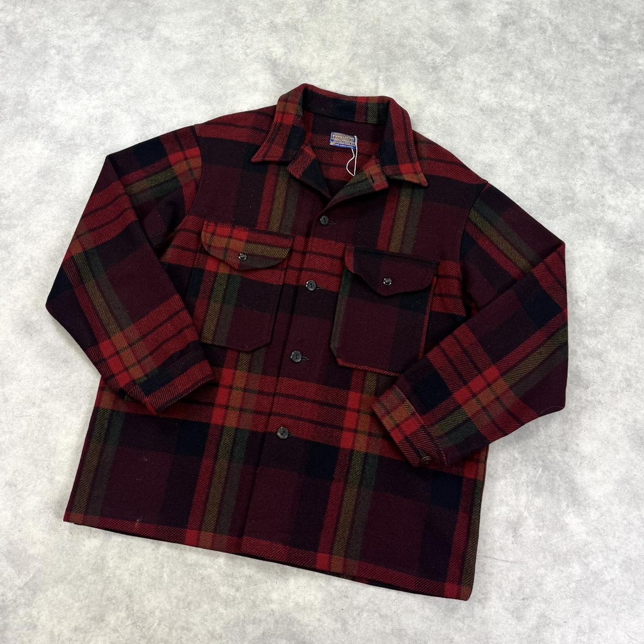 Vintage Pendleton check wool jacket