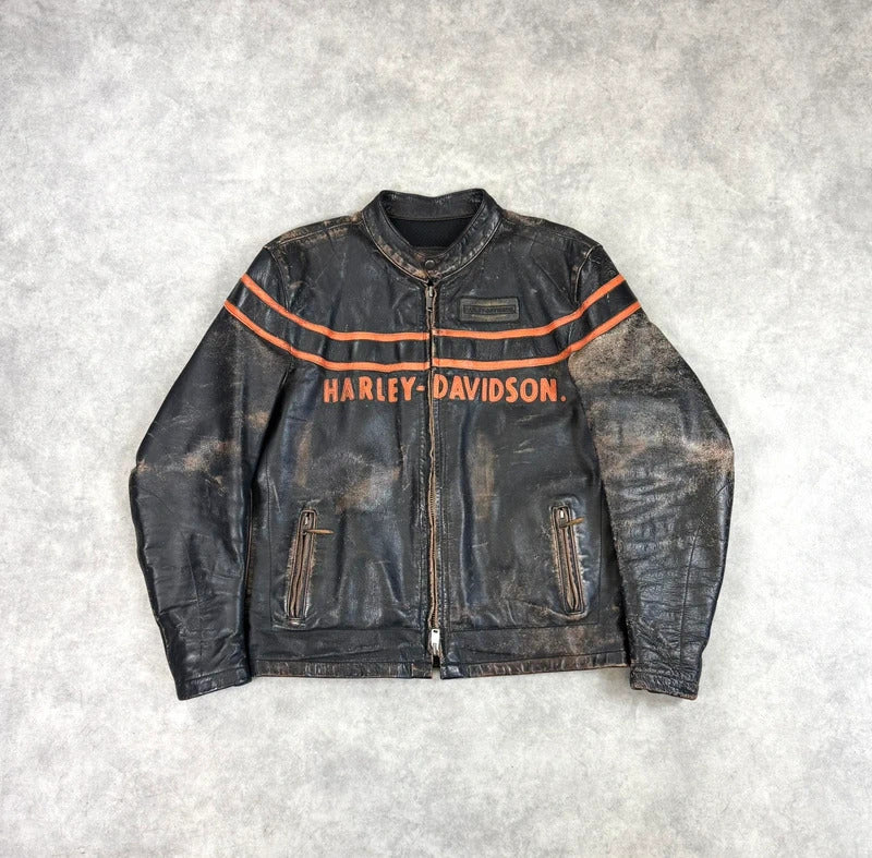 Vintage Harley Davison leather jacket
