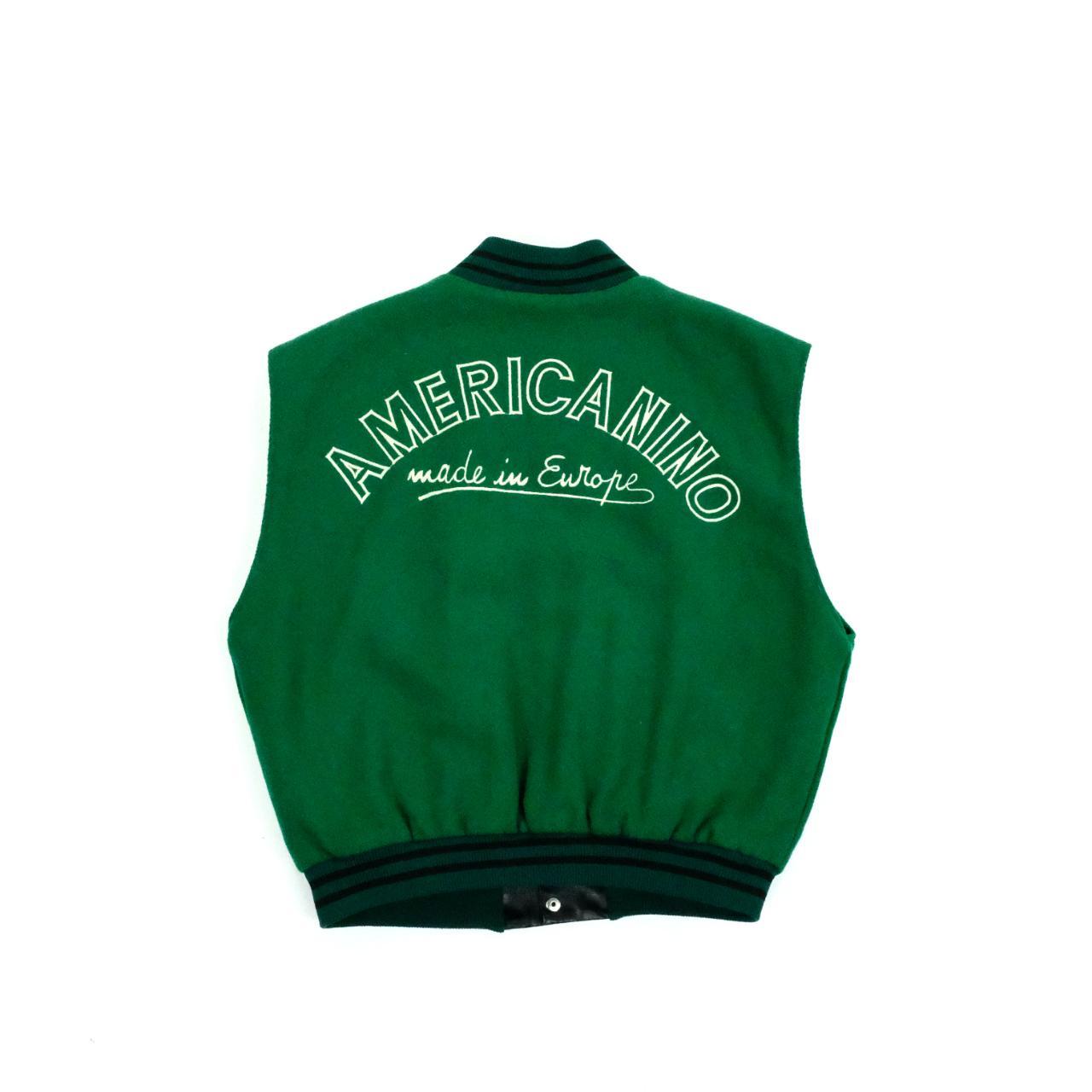 Vintage 80s Americanino embroidered gilet