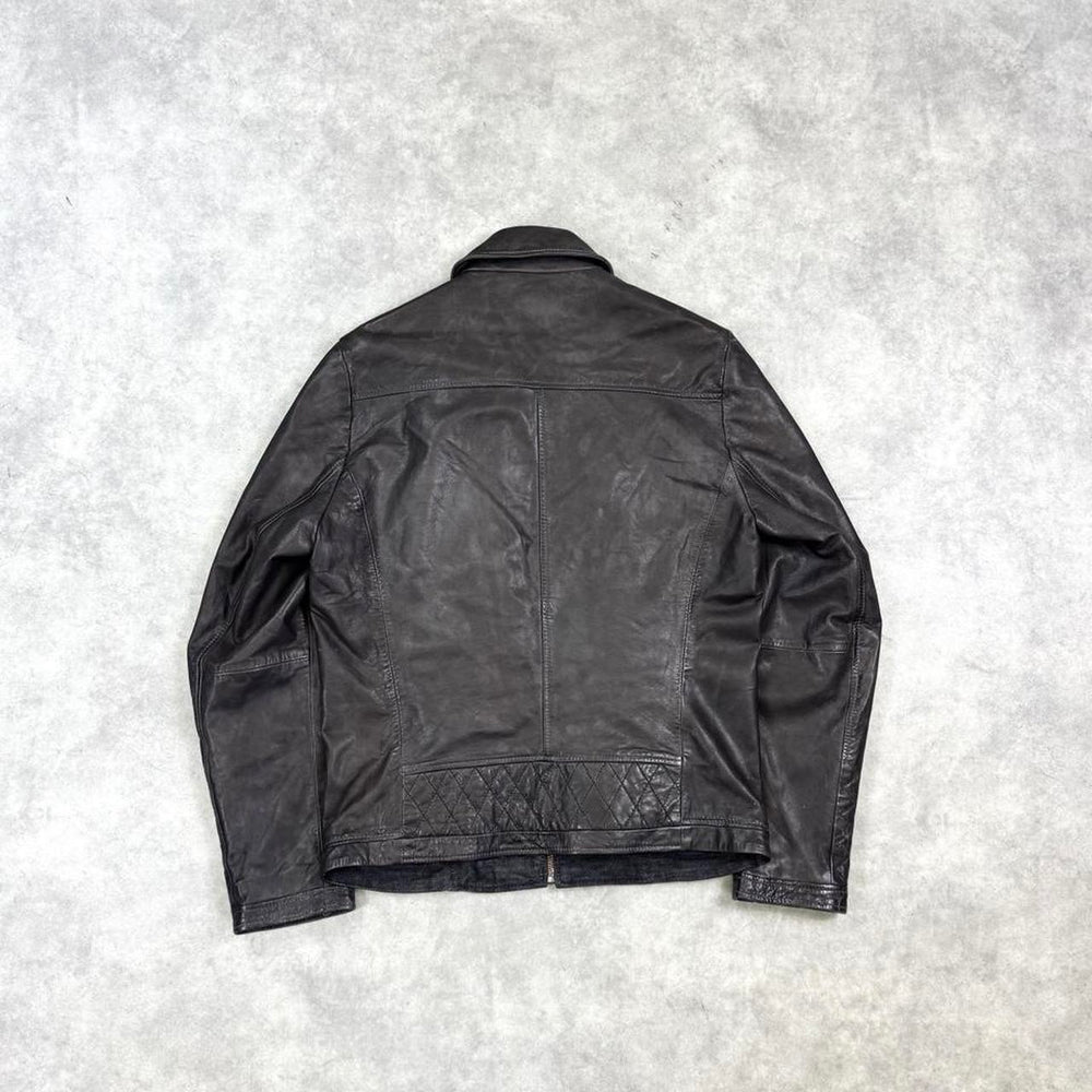 Hugo Boss leather jacket