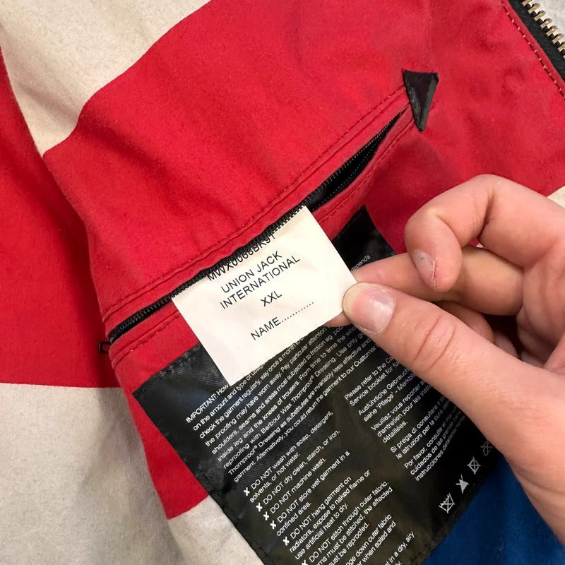 Barbour International wax cotton jacket