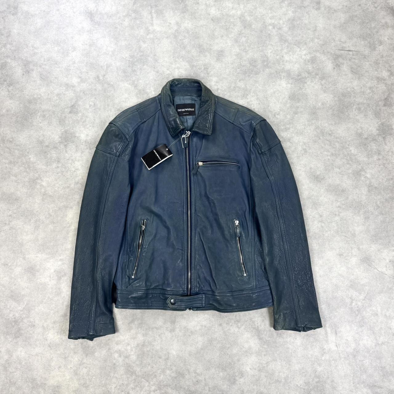 Emporio Armani leather jacket