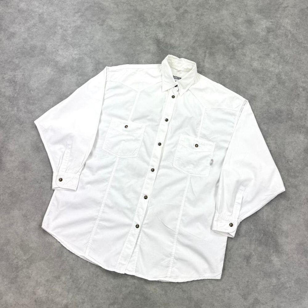 Vintage Moschino print shirt