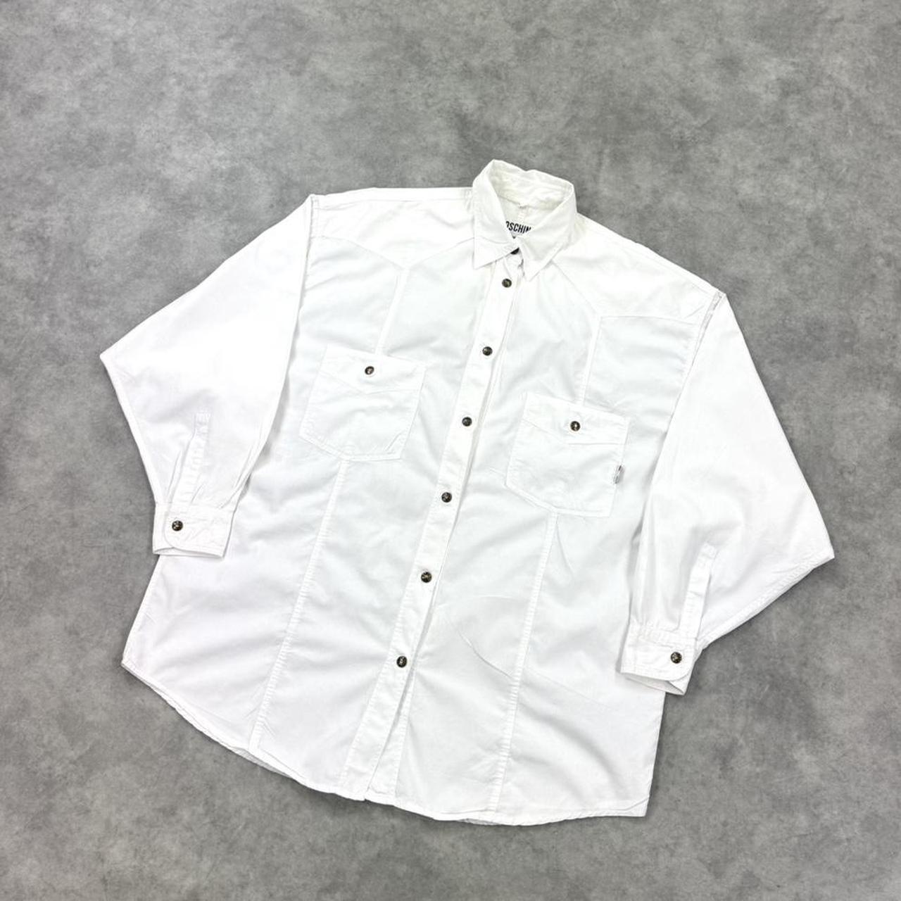 Vintage Moschino print shirt