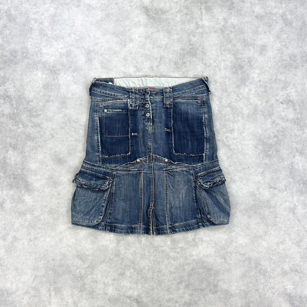 Vintage Marithe Francois Girbaud denim skirt