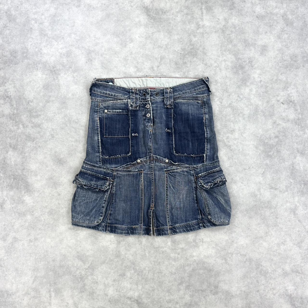 Vintage Marithe Francois Girbaud denim skirt