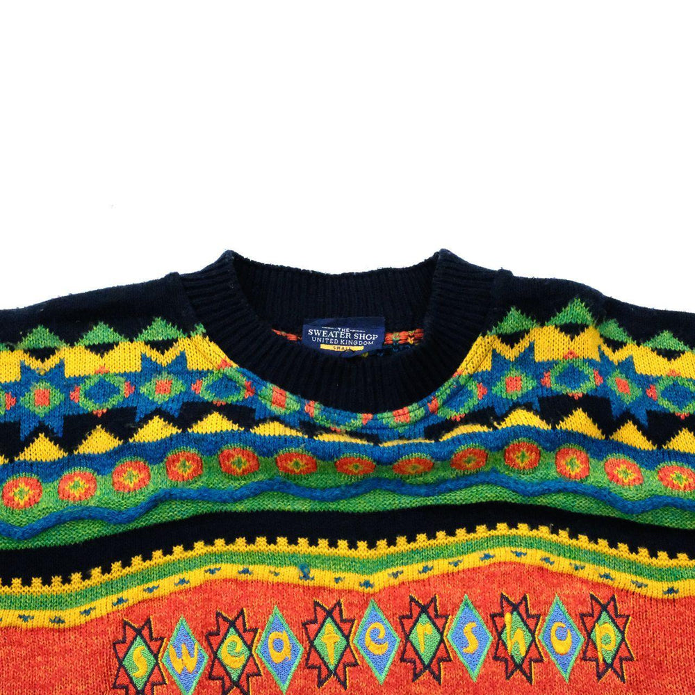 Abstract Knit Jumper